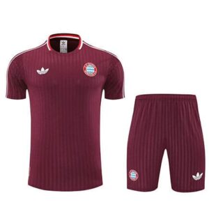 Maillot Training Bayern Munich+Short 2025 2026 -Rouge