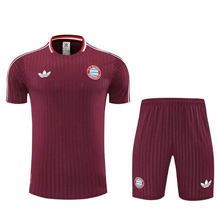 Maillot Training Bayern Munich+Short 2025 2026 -Rouge