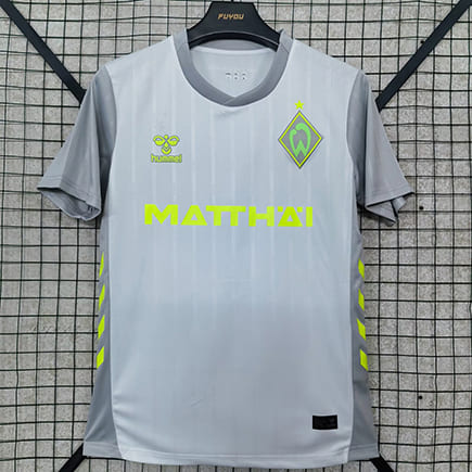 Maillot Werder Bremen Extérieur 2025 2026 -Gris