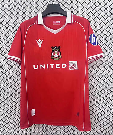 Maillot Wrexham Domicile 2025 2026 -Rouge