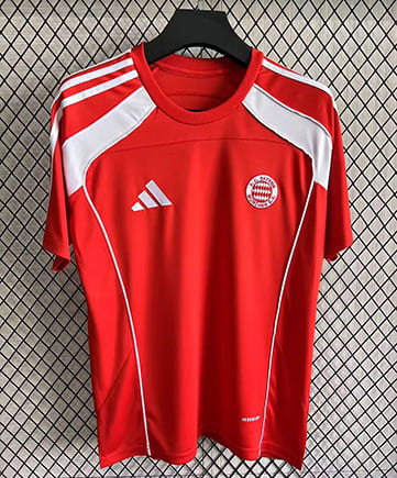 T-Shirts Bayern Munich 2025 2026 -Rouge Blanc