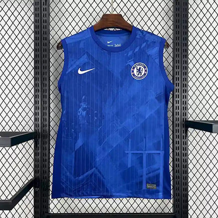 Chelsea Tanktop 2025/2026 – Blau Debardeur Chelsea 2025 2026 -Bleu