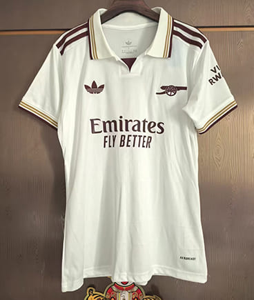 Maillot Arsenal Third 2025 2026 Femme -Blanc