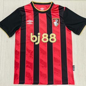 Maillot Bournemouth Domicile 2025 2026 -Rouge Noir