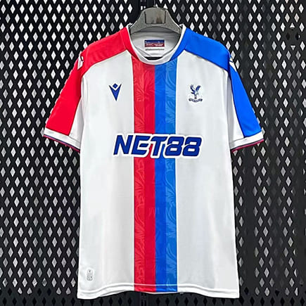 Maillot Crystal Palace Extérieur 2025 2026 -Blanc Rouge Bleu