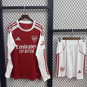 Maillot Enfant Manches Longues Arsenal Domicile 2025 2026