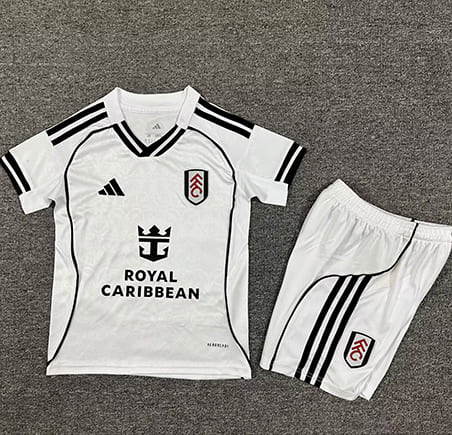 Maillot Fulham Domicile 2025 2026 Enfant -Blanc Maillot Fulham Domicile 2025 2026 Enfant -Blanc