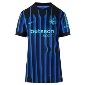 Maillot Inter Milan Domicile 2025 2026 Femme -Bleu Noir