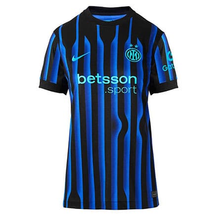 Maillot Inter Milan Domicile 2025 2026 Femme -Bleu Noir