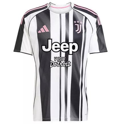 Maillot Juventus Domicile 2025 2026 -Blanc Noir