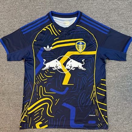 Maillot Leeds United Édition Spéciale 2025 2026 -Bleu Jaune Maillot Leeds United Édition Spéciale 2025 2026 -Bleu Jaune