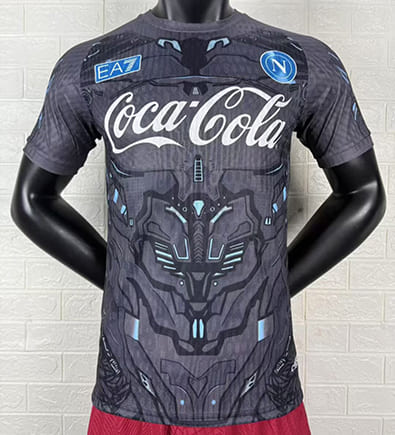 Maillot Match Naples Édition-Spéciale 2025 2026 -Gris Maillot Match Naples Édition-Spéciale 2025 2026 -Gris