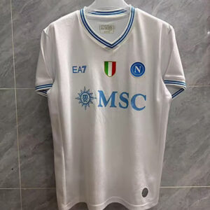Maillot Naples Champions League 2025 2026 -Blanc