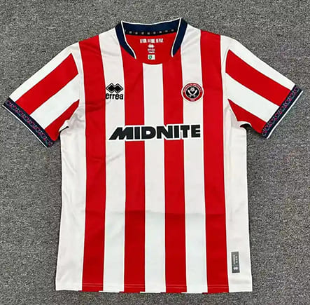 Maillot Sheffield United Domicile 2025 2026 -Rouge Blanc