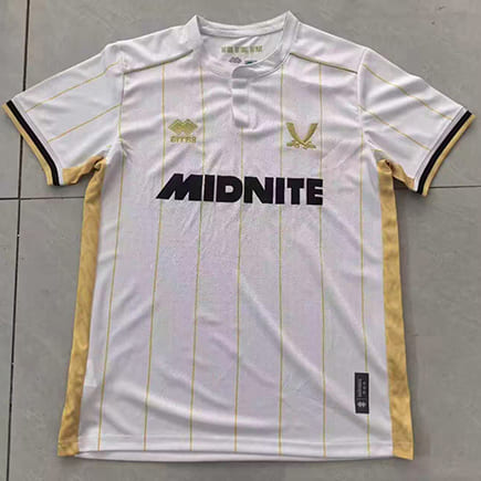 Maillot Sheffield United Extérieur 2025 2026 -Blanc Or