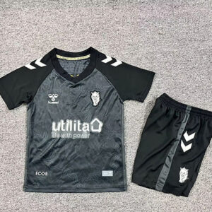 Maillot Sunderland Third 2025 2026 Enfant -Noir