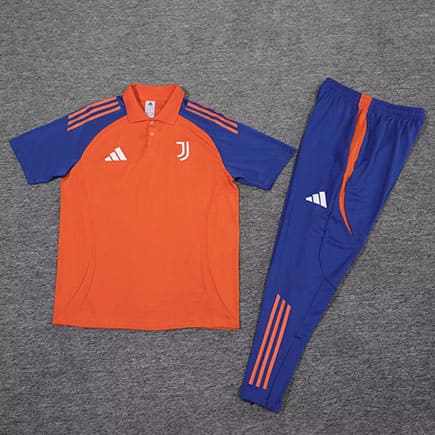 Maillot Training Juventus+Pantalon 2025 2026 -Orange Bleu