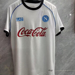 Maillot Training Naples 2025 2026 -Blanc