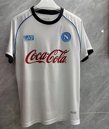 Maillot Training Naples 2025 2026 -Blanc Maillot Training Naples 2025 2026 -Blanc
