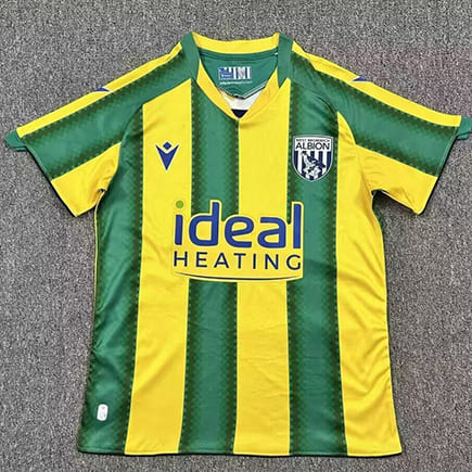Maillot West Bromwich Albion Extérieur 2025 2026 - Jaune Vert