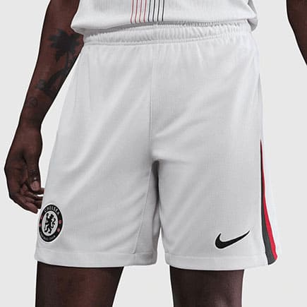 Short Chelsea Extérieur 2025 2026 - Blanc