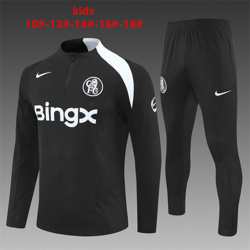 Survetement Chelsea Enfant 2025 2026 Noir