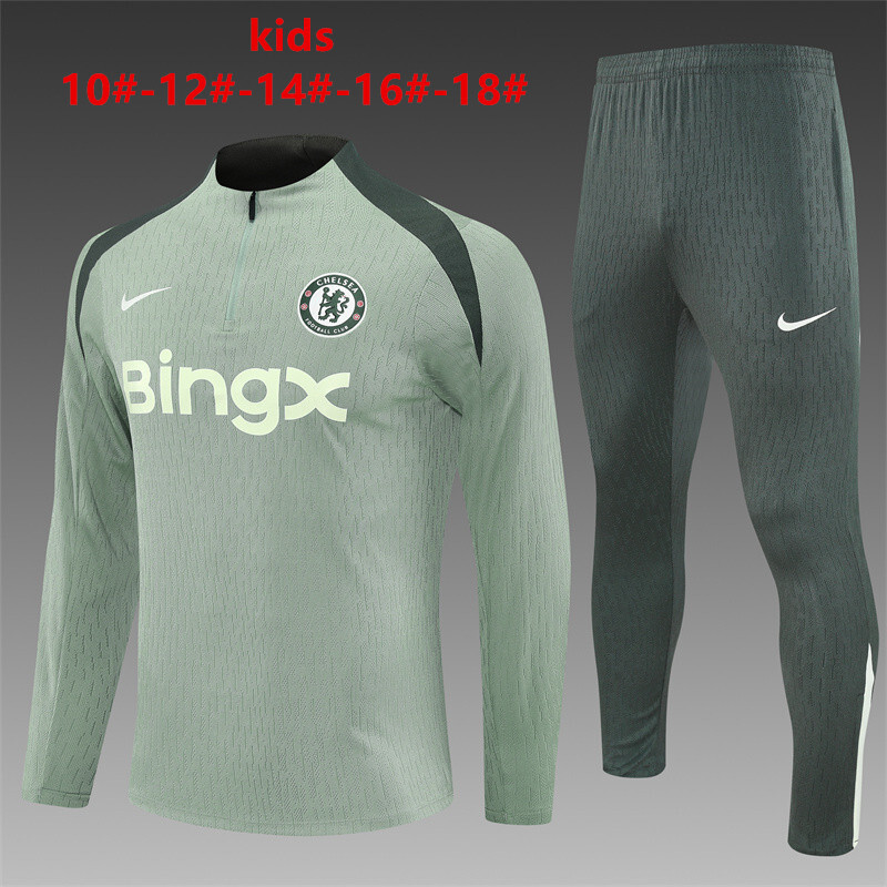 Survetement Chelsea Enfant 2025 2026 Vert