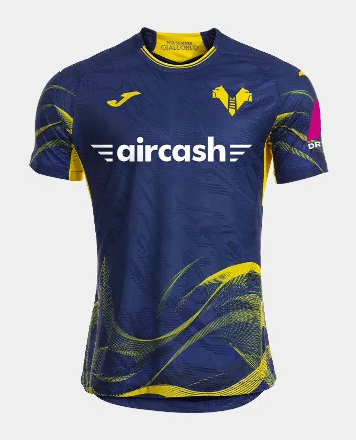 维罗纳主场球员25-26 Maillot domicile de Vérone 2025-2026