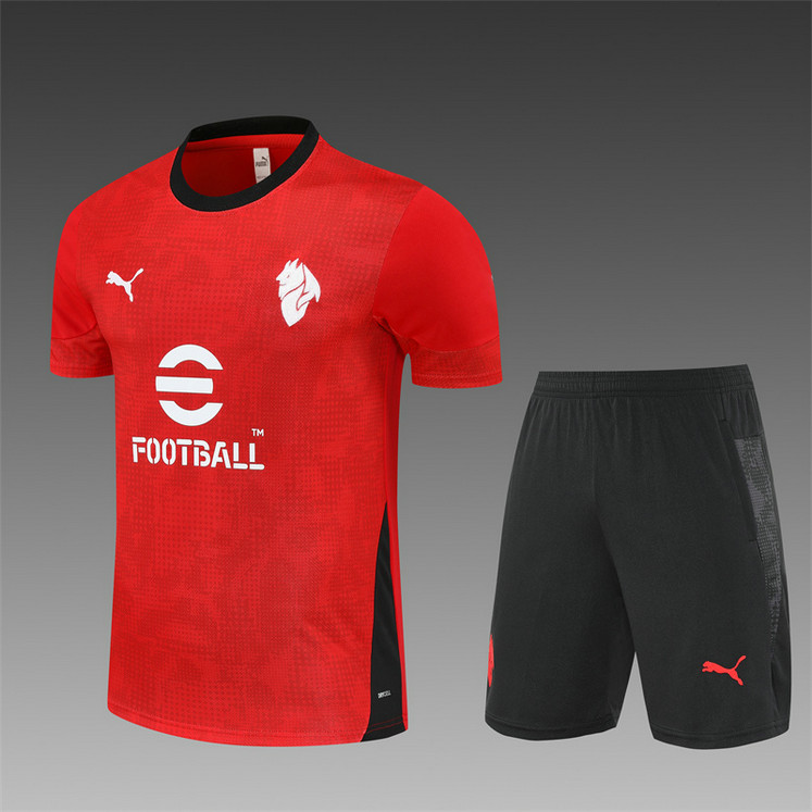 Ensemble AC Milan 2025 2026 - Rouge