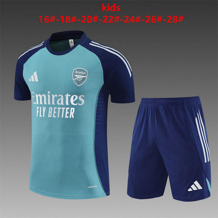 Ensemble Arsenal Enfant 2025 2026 - Bleu Ensemble Arsenal Enfant 2025 2026 - Bleu