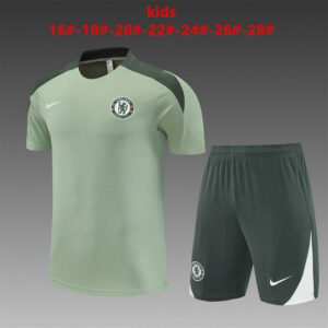 Ensemble Chelsea Enfant 2025 2026 - Vert Clair