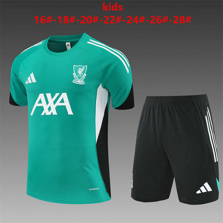 Ensemble Liverpool Enfant 2025 2026 Concept - Vert