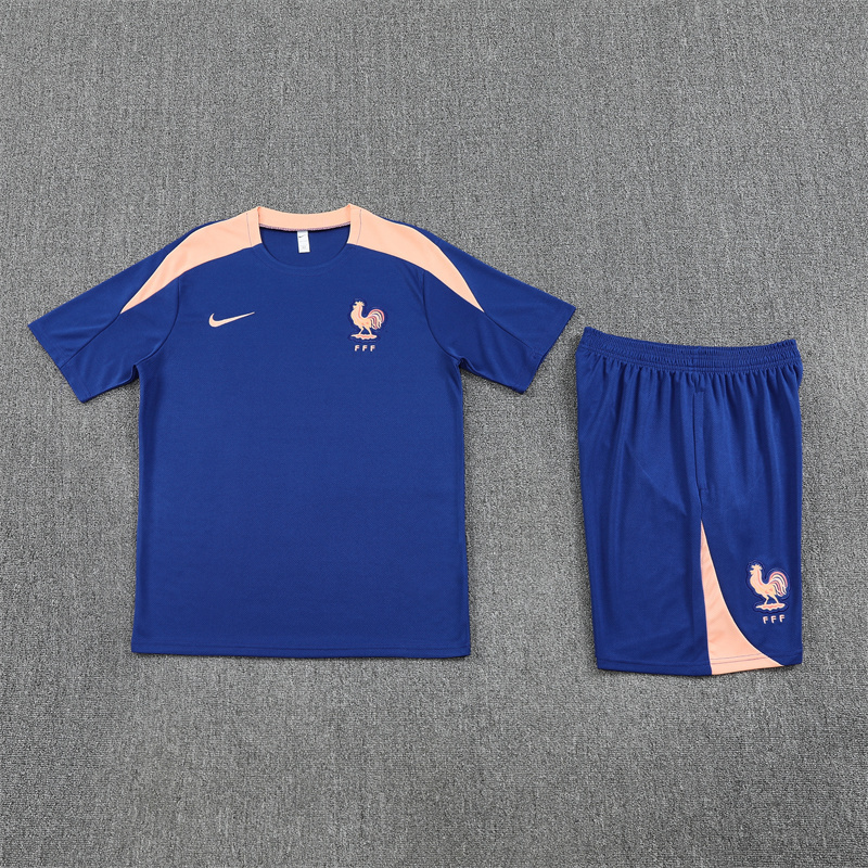Ensemble Maillot France 2025 2026 - Bleu Ensemble Maillot France 2025 2026 - Bleu