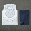 Ensemble PSG 2025 2026 Sans Manches Concept - Blanc