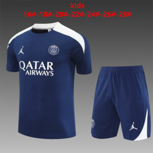 Ensemble PSG Jordan Enfant 2025 2026 Concept - Bleu