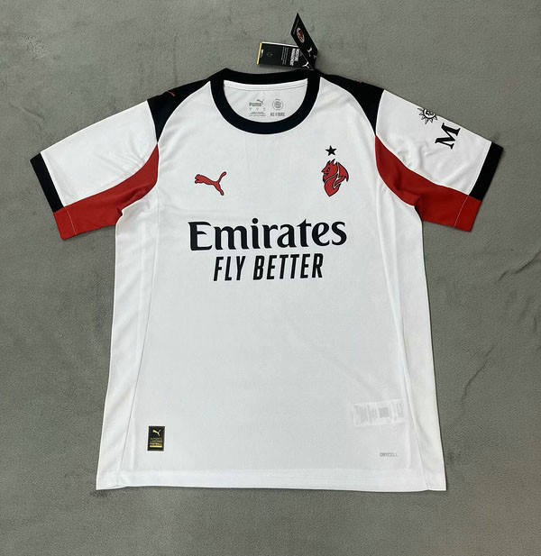 Maillot AC Milan 2025 2026 - Blanc