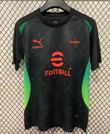Maillot AC Milan 2025 2026 Édition Spéciale - Noir
