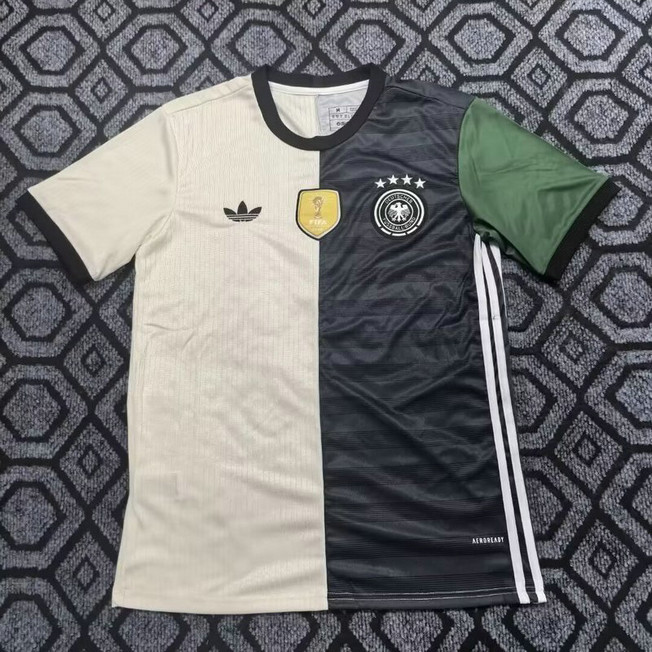 Maillot Allemagne 2025 2026 Édition Spéciale- Noir Blanc Maillot Allemagne 2025 2026 Édition Spéciale- Noir Blanc
