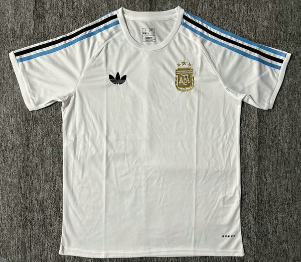 Maillot Argentine 2025 2026 Rétro - Blanc Maillot Argentine 2025 2026 Rétro - Blanc