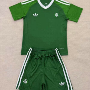 Maillot Argentine Enfant 2025 2026 Gardien de but - Vert