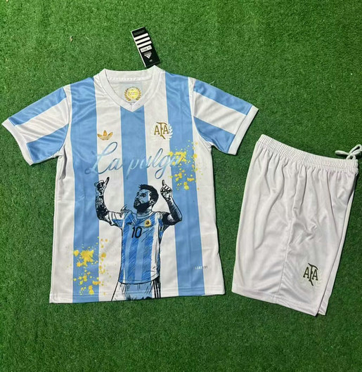Maillot Argentine Enfant 2025 Édition spéciale Messi