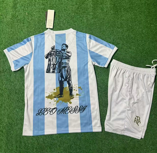 Maillot Argentine Enfant 2025 Édition spéciale Messi