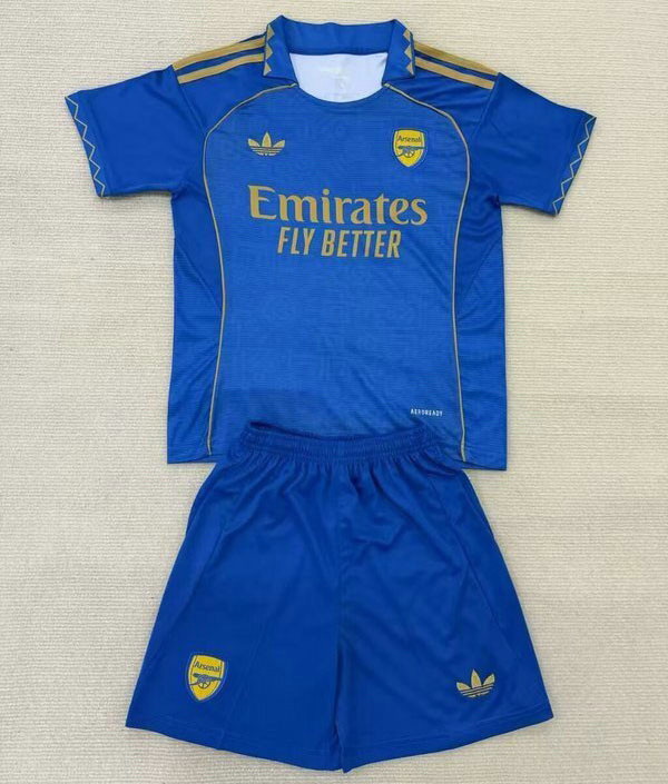 Maillot Arsenal Enfant 2025 2026 Concept - Bleu