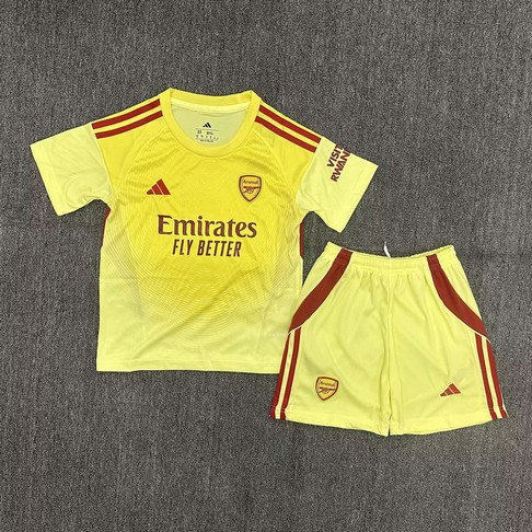 Maillot Arsenal Enfant 2025 2026 - Jaune