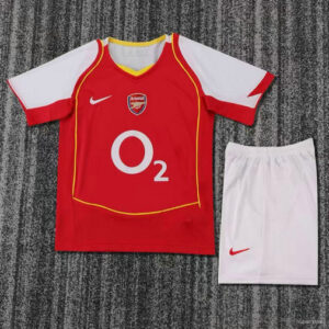 Maillot Arsenal Enfant Vintage 2002 2004 Domicile