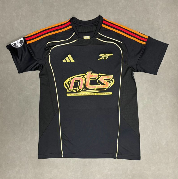 Maillot Arsenal x NTS 2025 2026 - Noir