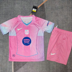 Maillot Barcelone Enfant 2025 2026 - Rose
