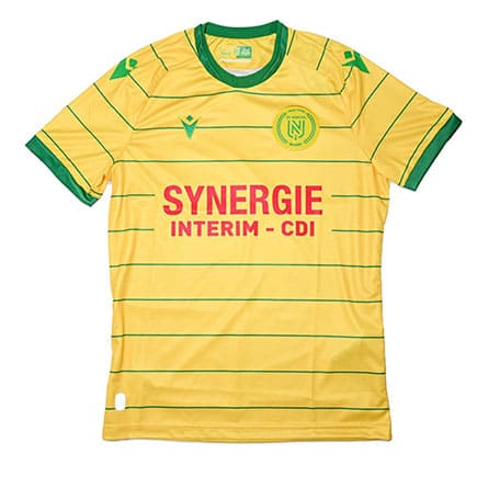 Maillot FC Nantes 2025 2026 80 Ans Jaune