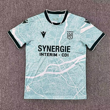 Maillot FC Nantes Extérieur 2025 2026 - Vert Blanc