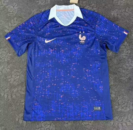 Maillot France 2025 2026 Concept - Bleu Maillot France 2025 2026 Concept - Bleu